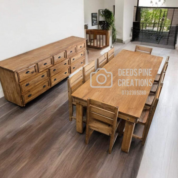 10 Seater with 10x chairs COMBO